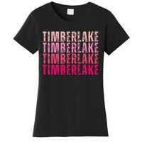 Timberlake Personalized Name I Love Timberlake Women's T-Shirt