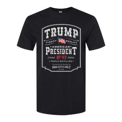 Trump President N 47 Vintage Whiskey Usa Softstyle CVC T-Shirt