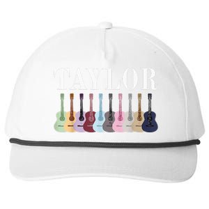 Taylor Personalized Name I Love Taylor Snapback Five-Panel Rope Hat