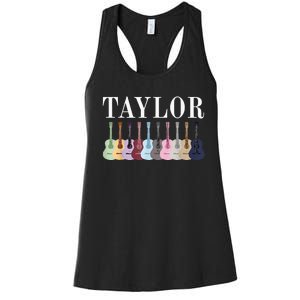 Taylor Personalized Name I Love Taylor Women's Racerback Tank