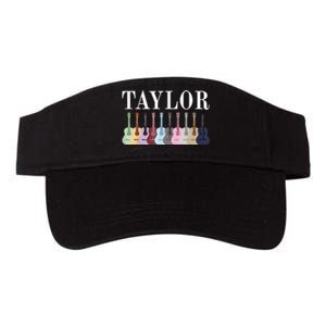 Taylor Personalized Name I Love Taylor Valucap Bio-Washed Visor