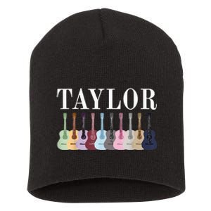 Taylor Personalized Name I Love Taylor Short Acrylic Beanie