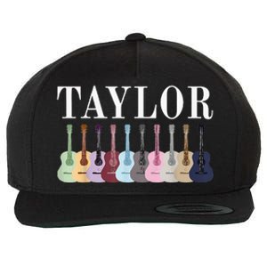 Taylor Personalized Name I Love Taylor Wool Snapback Cap