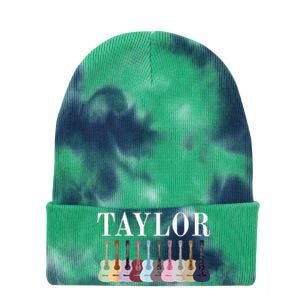 Taylor Personalized Name I Love Taylor Tie Dye 12in Knit Beanie