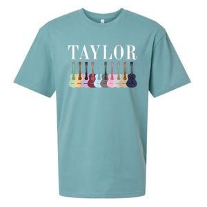 Taylor Personalized Name I Love Taylor Sueded Cloud Jersey T-Shirt