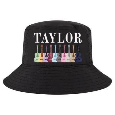 Taylor Personalized Name I Love Taylor Girl Cool Comfort Performance Bucket Hat