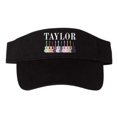 Taylor Personalized Name I Love Taylor Girl Valucap Bio-Washed Visor