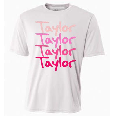 T.aylor Personalized Name Cooling Performance Crew T-Shirt