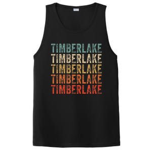 Timberlake Personalized Name I Love Timberlake PosiCharge Competitor Tank