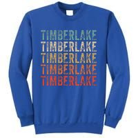 Timberlake Personalized Name I Love Timberlake Sweatshirt