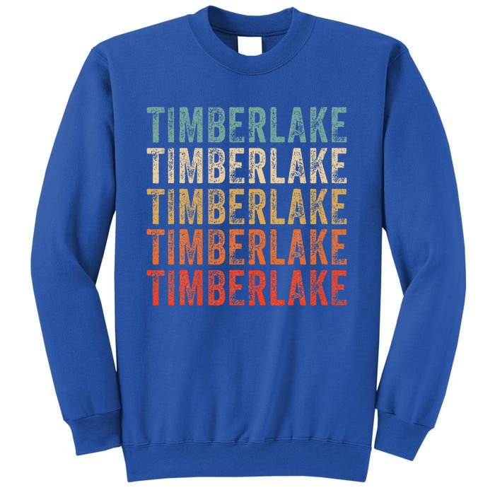 Timberlake Personalized Name I Love Timberlake Sweatshirt