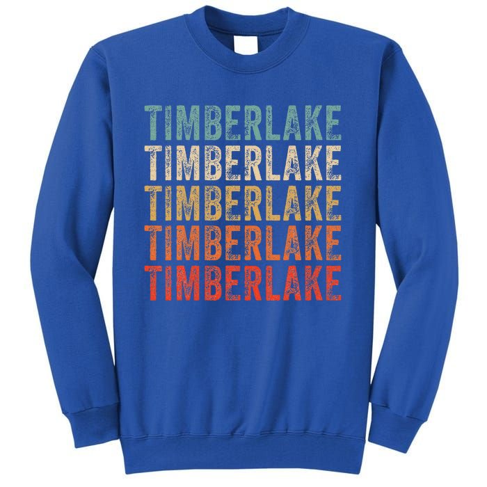 Timberlake Personalized Name I Love Timberlake Tall Sweatshirt