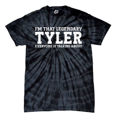 Tyler Personal Name Funny Tyler Tie-Dye T-Shirt