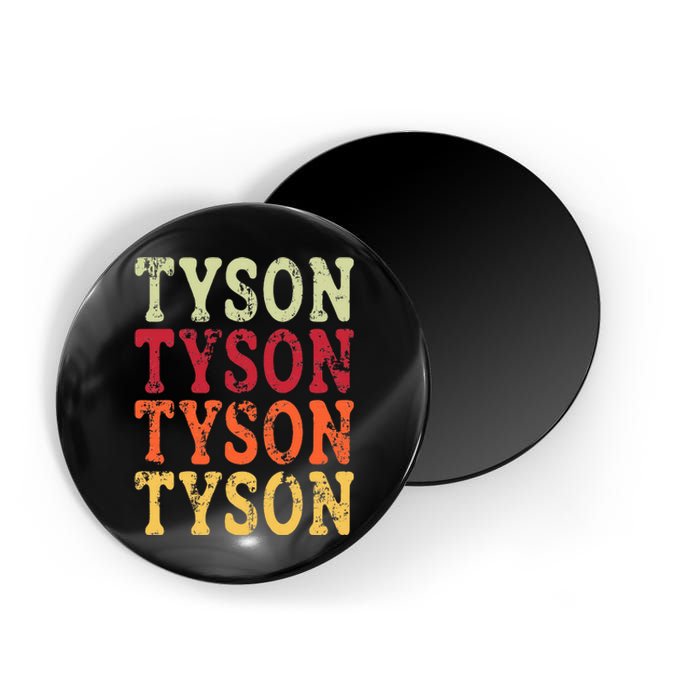 Tyson Personalized Name Retro 2024 Magnet