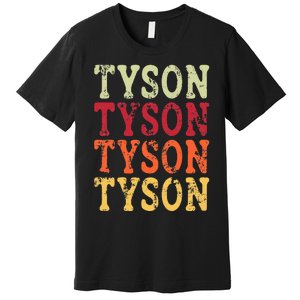 Tyson Personalized Name Retro 2024 Premium T-Shirt