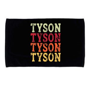 Tyson Personalized Name Retro 2024 Microfiber Hand Towel