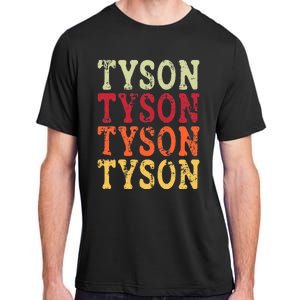 Tyson Personalized Name Retro 2024 Adult ChromaSoft Performance T-Shirt