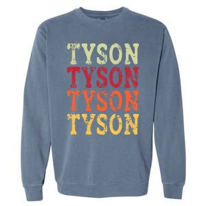 Tyson Personalized Name Retro 2024 Garment-Dyed Sweatshirt