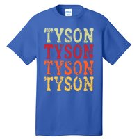 Tyson Personalized Name Retro 2024 Tall T-Shirt