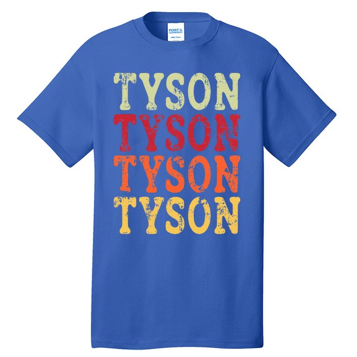 Tyson Personalized Name Retro 2024 Tall T-Shirt