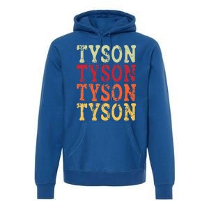 Tyson Personalized Name Retro 2024 Premium Hoodie