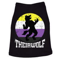 Theirwolf Pride Non Binary Enby Nb Flag Lgbtq Doggie Tank