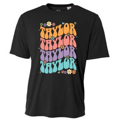 T.aylor Personal Name First Name Funny T.aylor Cooling Performance Crew T-Shirt