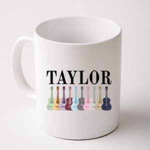 Taylor Personalized Name I Love Taylor Girl Groovy 70S Coffee Mug