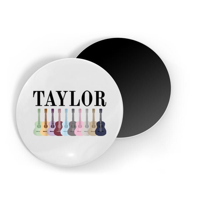 Taylor Personalized Name I Love Taylor Girl Groovy 70S Magnet