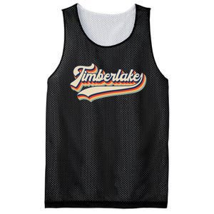 Timberlake Personalized Name I Love Timberlake Mesh Reversible Basketball Jersey Tank