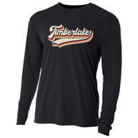 Timberlake Personalized Name I Love Timberlake Cooling Performance Long Sleeve Crew