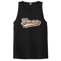 Timberlake Personalized Name I Love Timberlake PosiCharge Competitor Tank