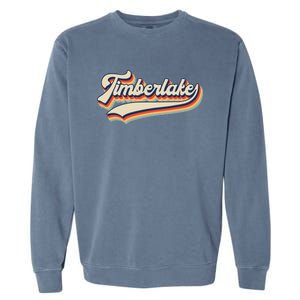 Timberlake Personalized Name I Love Timberlake Garment-Dyed Sweatshirt