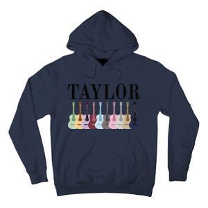 Taylor Personalized Name I Love Taylor Girl Groovy 70S Tall Hoodie