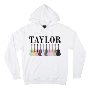 Taylor Personalized Name I Love Taylor Girl Groovy 70S Hoodie