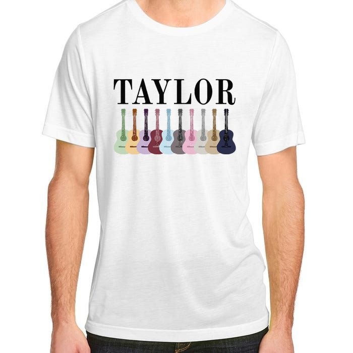 Taylor Personalized Name I Love Taylor Girl Groovy 70S Adult ChromaSoft Performance T-Shirt