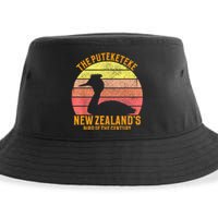 The Puteketeke New ZealandS Bird Of The Century Sustainable Bucket Hat