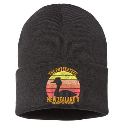 The Puteketeke New ZealandS Bird Of The Century Sustainable Knit Beanie