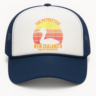 The Puteketeke New ZealandS Bird Of The Century Trucker Hat