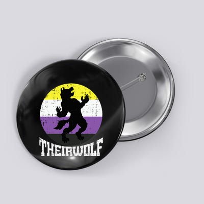 Theirwolf Pride Non Binary Enby Nb Flag Lgbtq Button