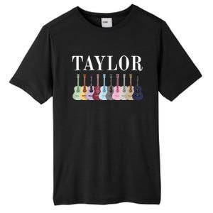 Taylor Personalized Name I Love Taylor Girl Groovy 70S Tall Fusion ChromaSoft Performance T-Shirt