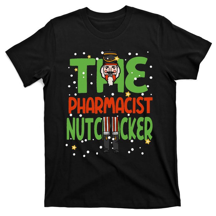 The Pharmacist Nutcracker Funny Christmas Family T-Shirt