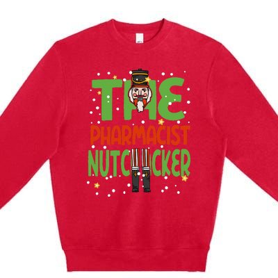 The Pharmacist Nutcracker Funny Christmas Family Premium Crewneck Sweatshirt