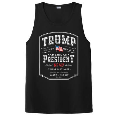 Trump President N 47 Vintage Whiskey Usa PosiCharge Competitor Tank