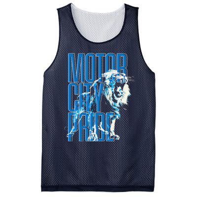 The Pride Of Motor City Hometown Detroit Mesh Reversible Basketball Jersey Tank