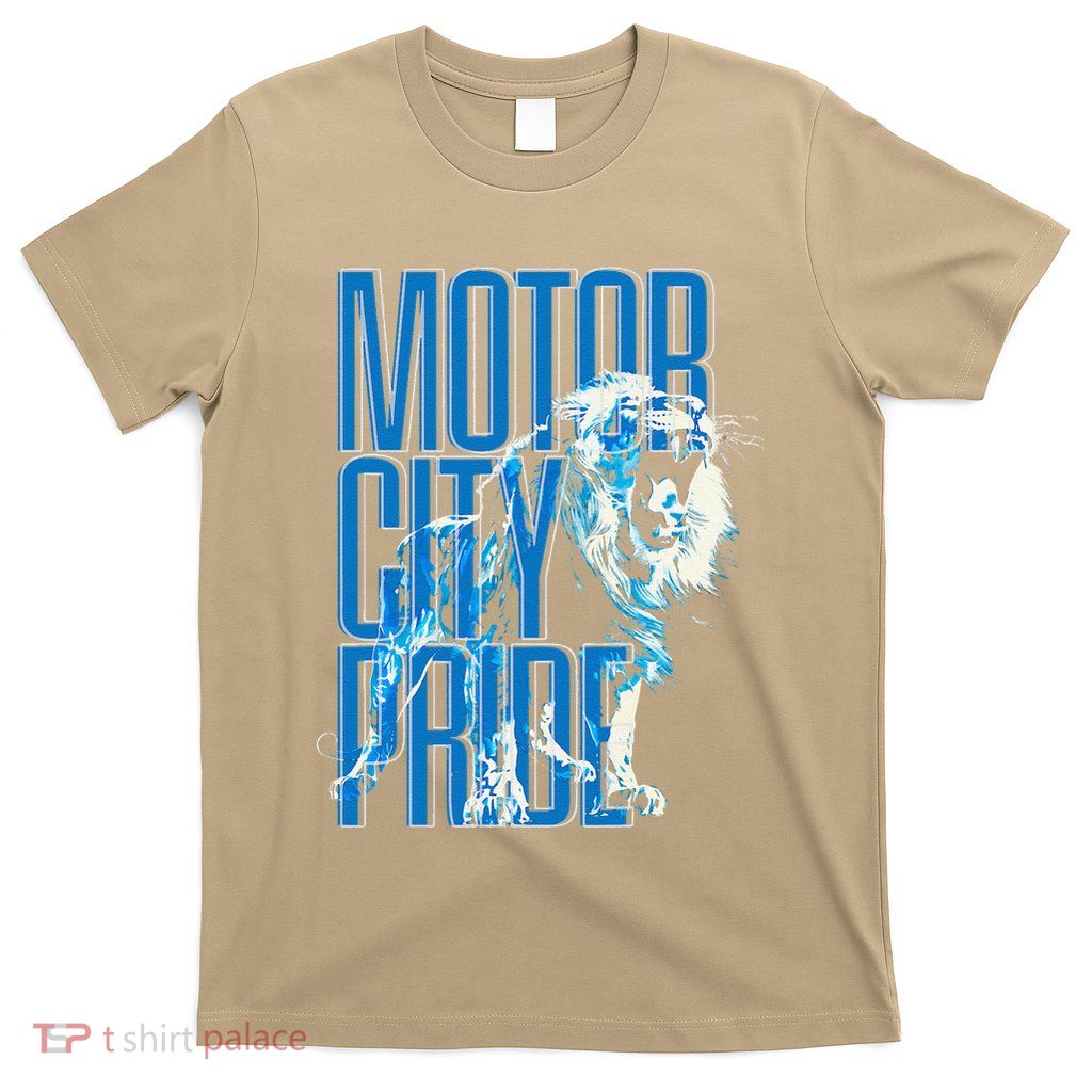 The Pride Of Motor City Hometown Detroit T-Shirt