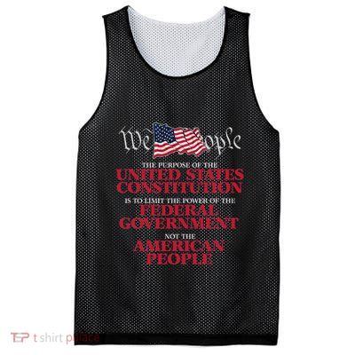 The Purpose Of The United States Constitution Mesh Reversible Basketball Jersey Tank