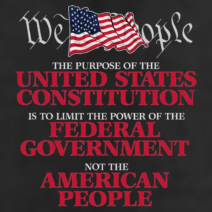 The Purpose Of The United States Constitution 25L Jumbo Tote