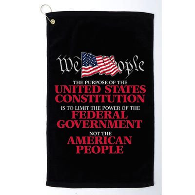 The Purpose Of The United States Constitution Golf Towel