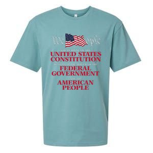 The Purpose Of The United States Constitution Sueded Cloud Jersey T-Shirt